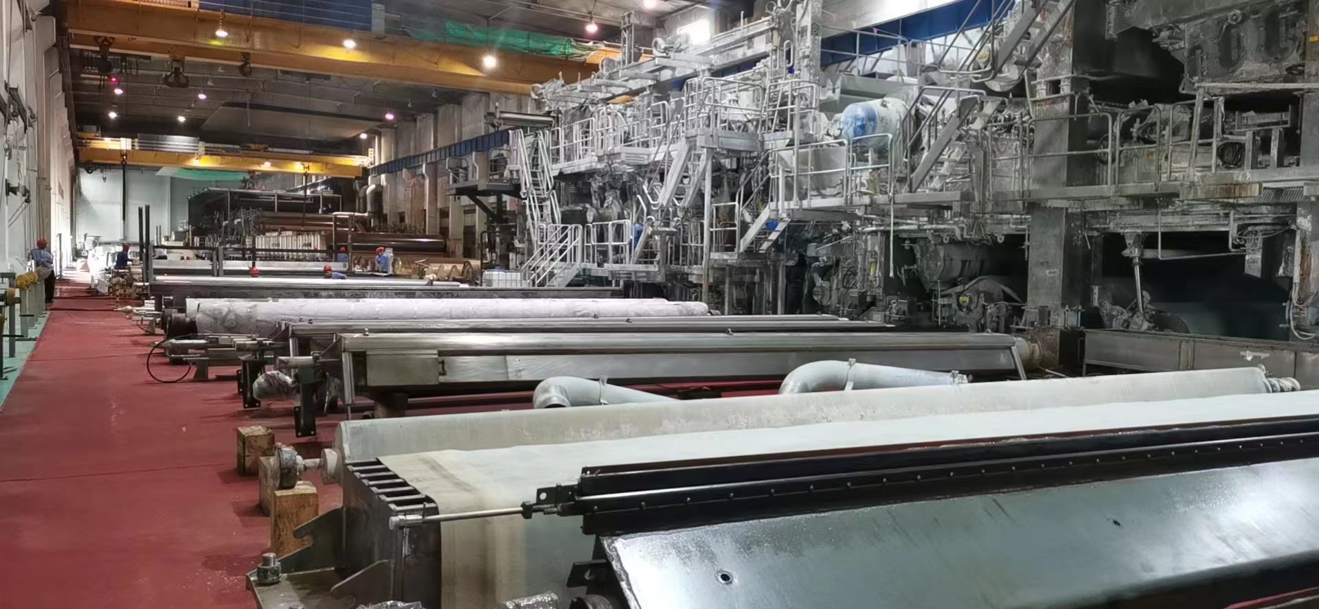 廣西太陽紙業PM3文化紙生產線機電設備搬遷工程
